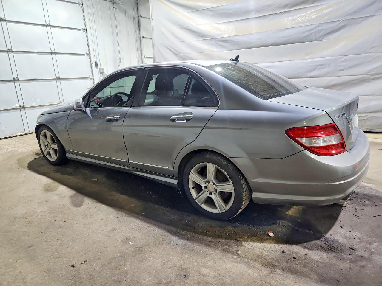 2010 Mercedes-benz C 300 4matic Gray vin: WDDGF8BB8AR122098