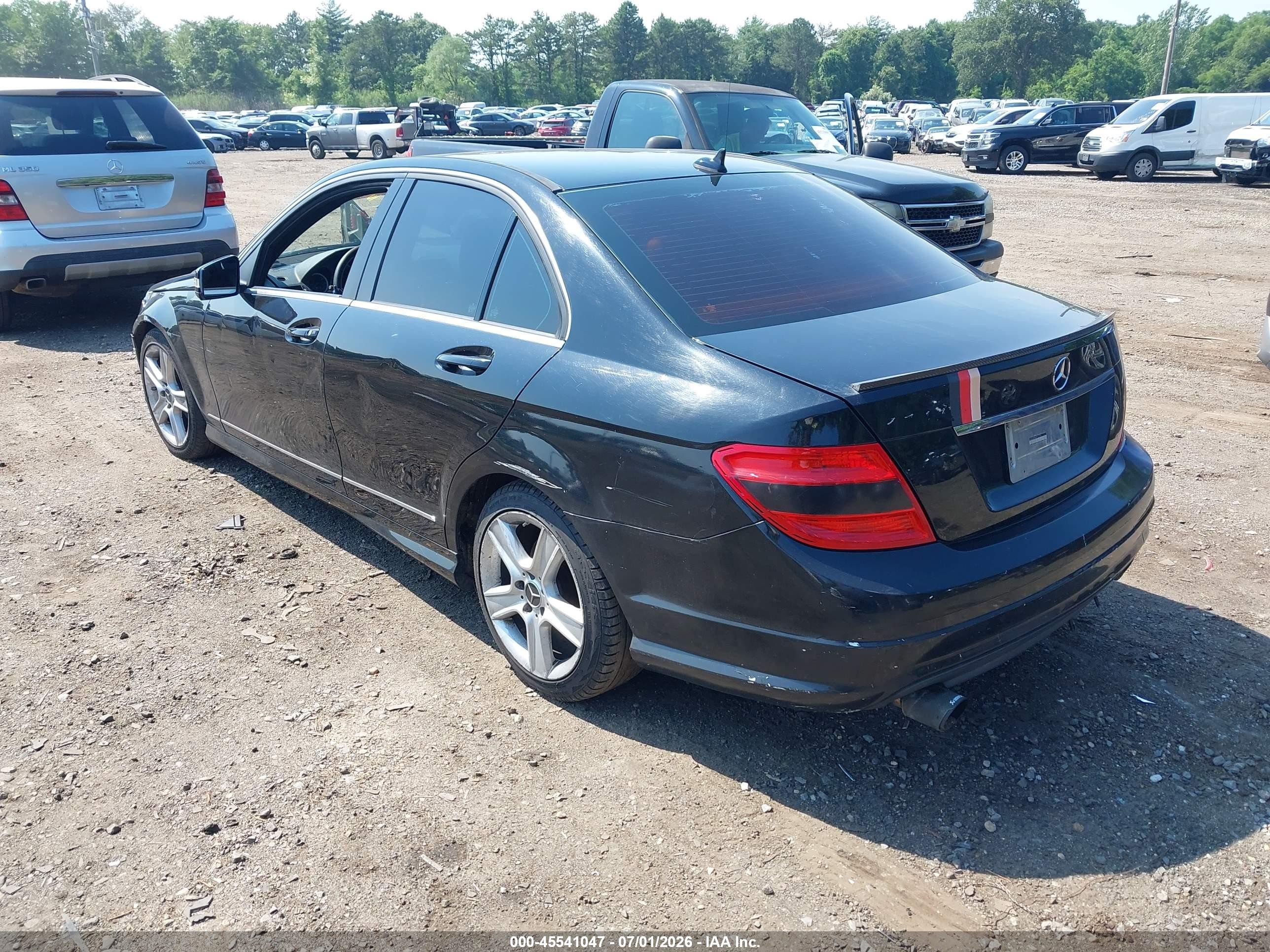 2010 Mercedes-benz C 300 Sport 4matic Black vin: WDDGF8BB8AR131576