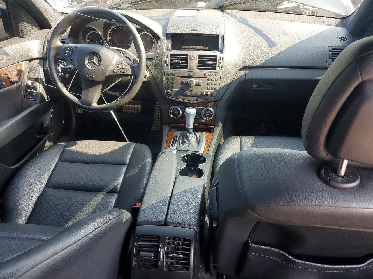 2011 Mercedes-benz C 300 4matic Black vin: WDDGF8BB8BR139615