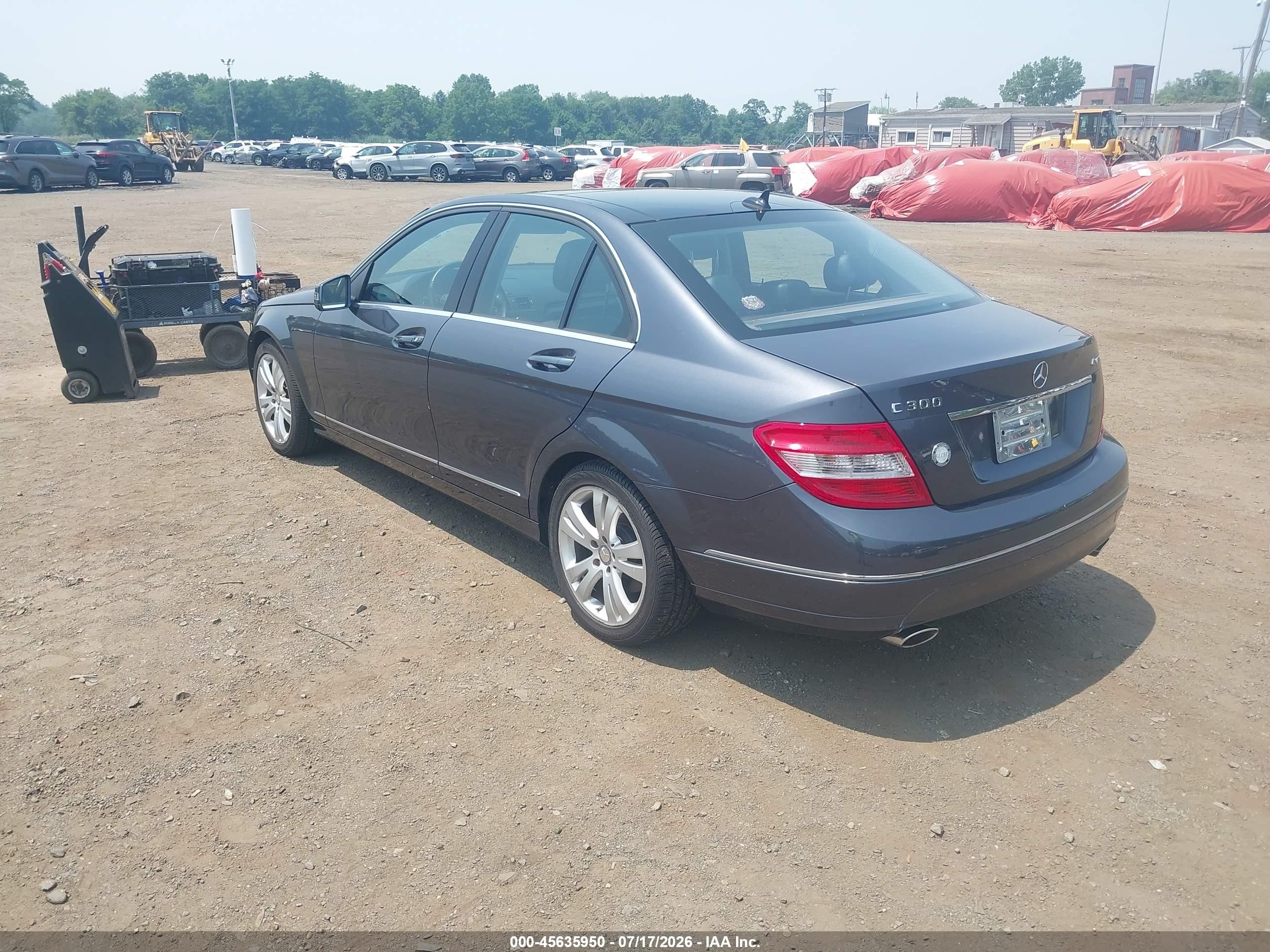 2011 Mercedes-benz C 300 Luxury 4matic/sport 4matic Gray vin: WDDGF8BB8BR143017