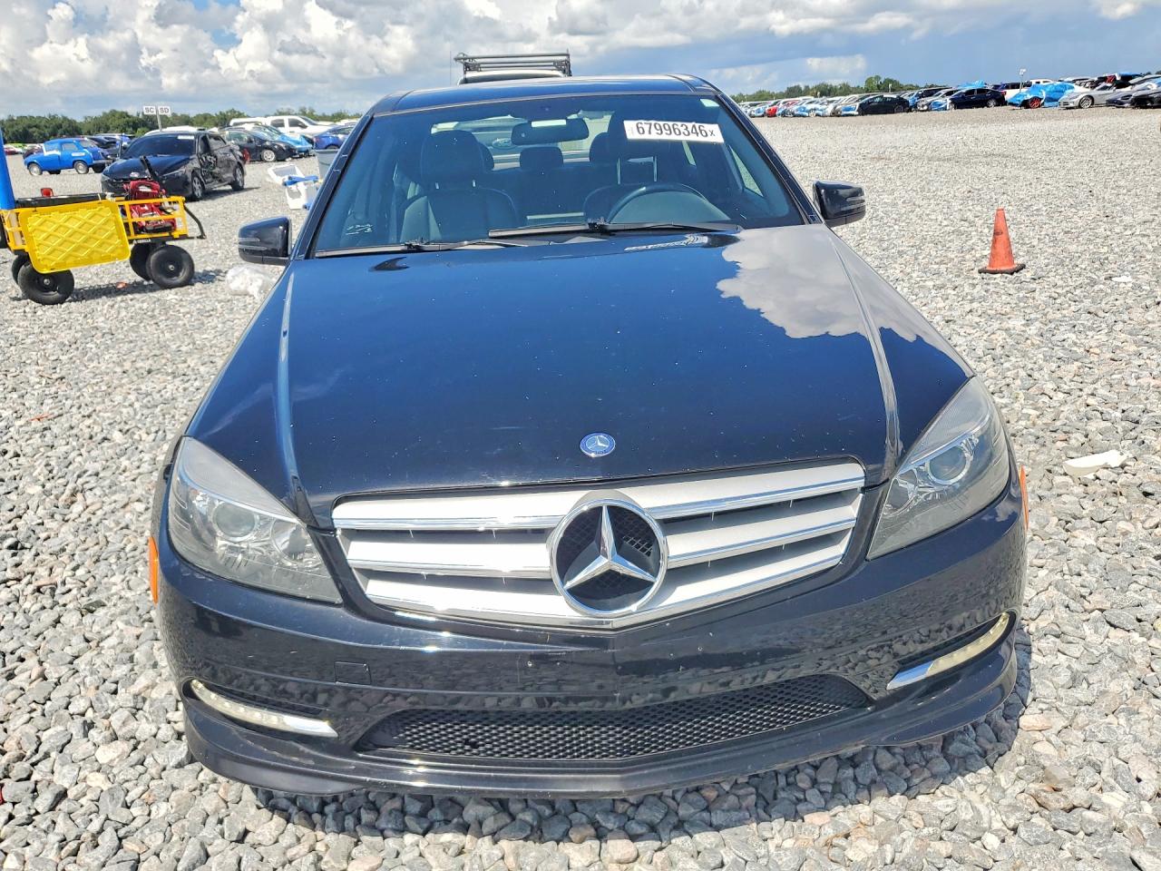2011 Mercedes-benz C 300 4matic Black vin: WDDGF8BB8BR165227