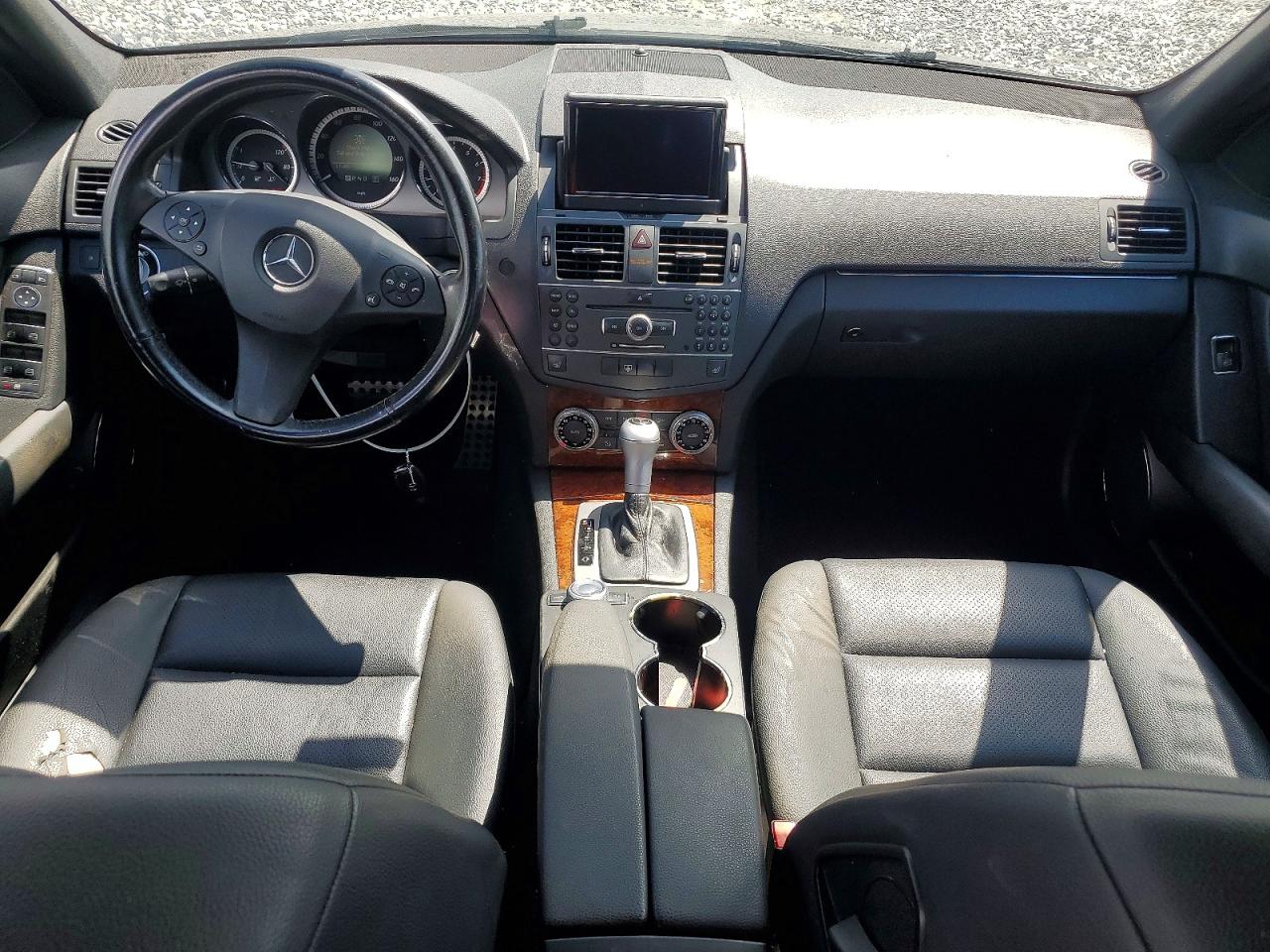 2011 Mercedes-benz C 300 4matic Black vin: WDDGF8BB8BR165227
