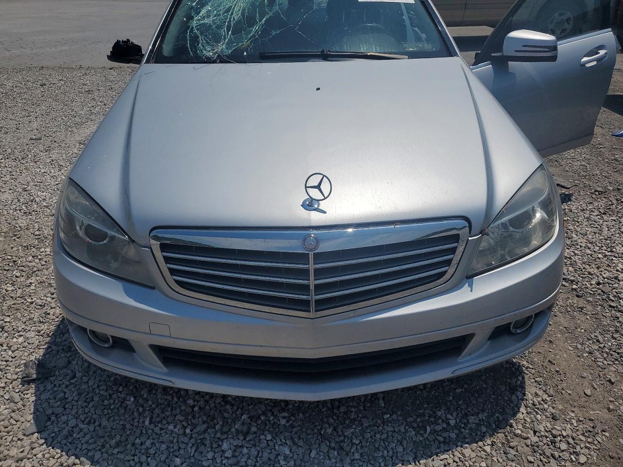 2011 Mercedes-benz C 300 4matic Silver vin: WDDGF8BB8BR167270