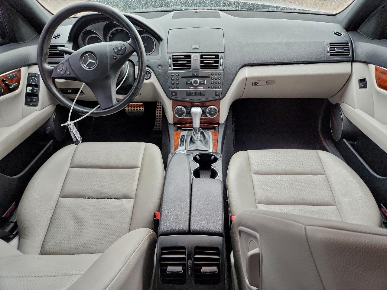 2011 Mercedes-benz C 300 4matic Silver vin: WDDGF8BB8BR178592