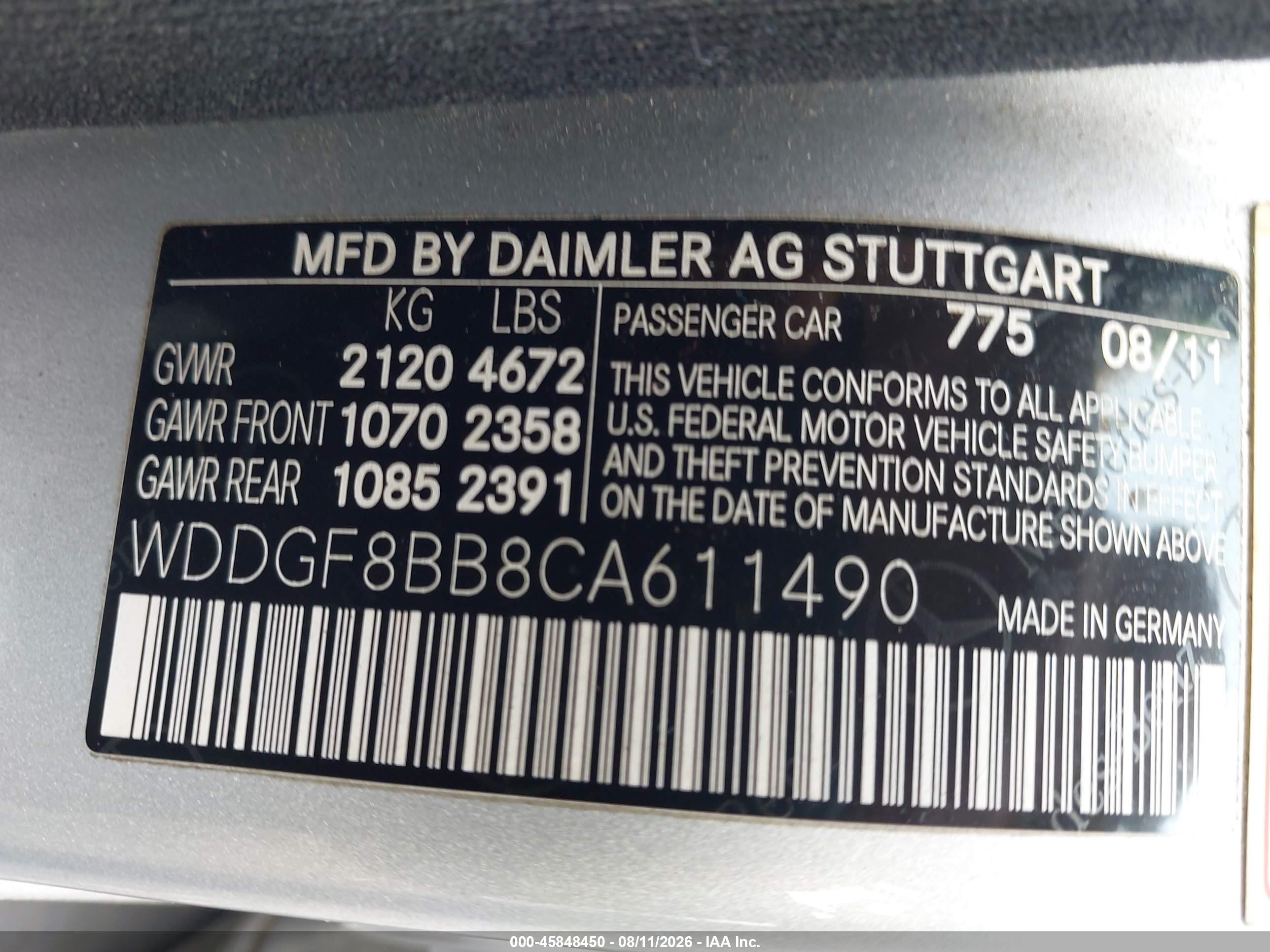 2012 Mercedes-benz C 300 Sport 4matic Silver vin: WDDGF8BB8CA611490
