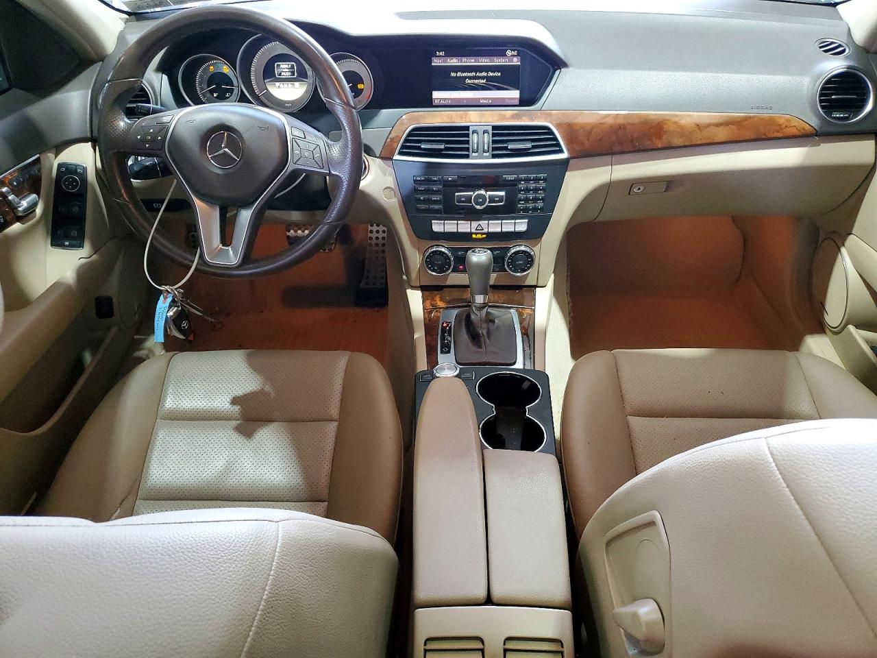 2012 Mercedes-benz C 300 4matic Gray vin: WDDGF8BB8CR231793