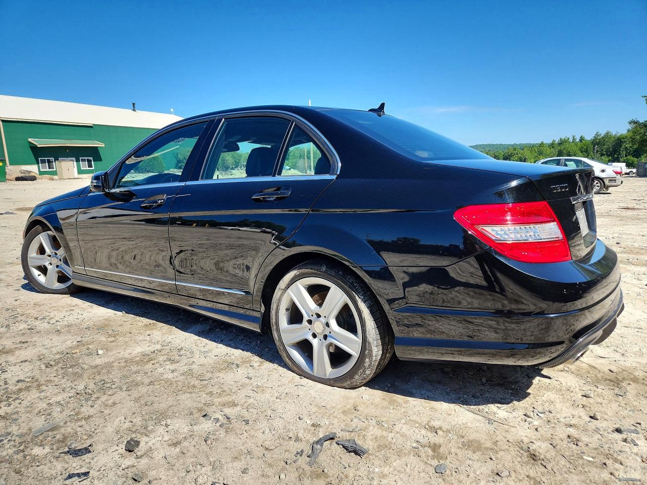 2010 Mercedes-benz C 300 4matic Черный vin: WDDGF8BB9AF413484