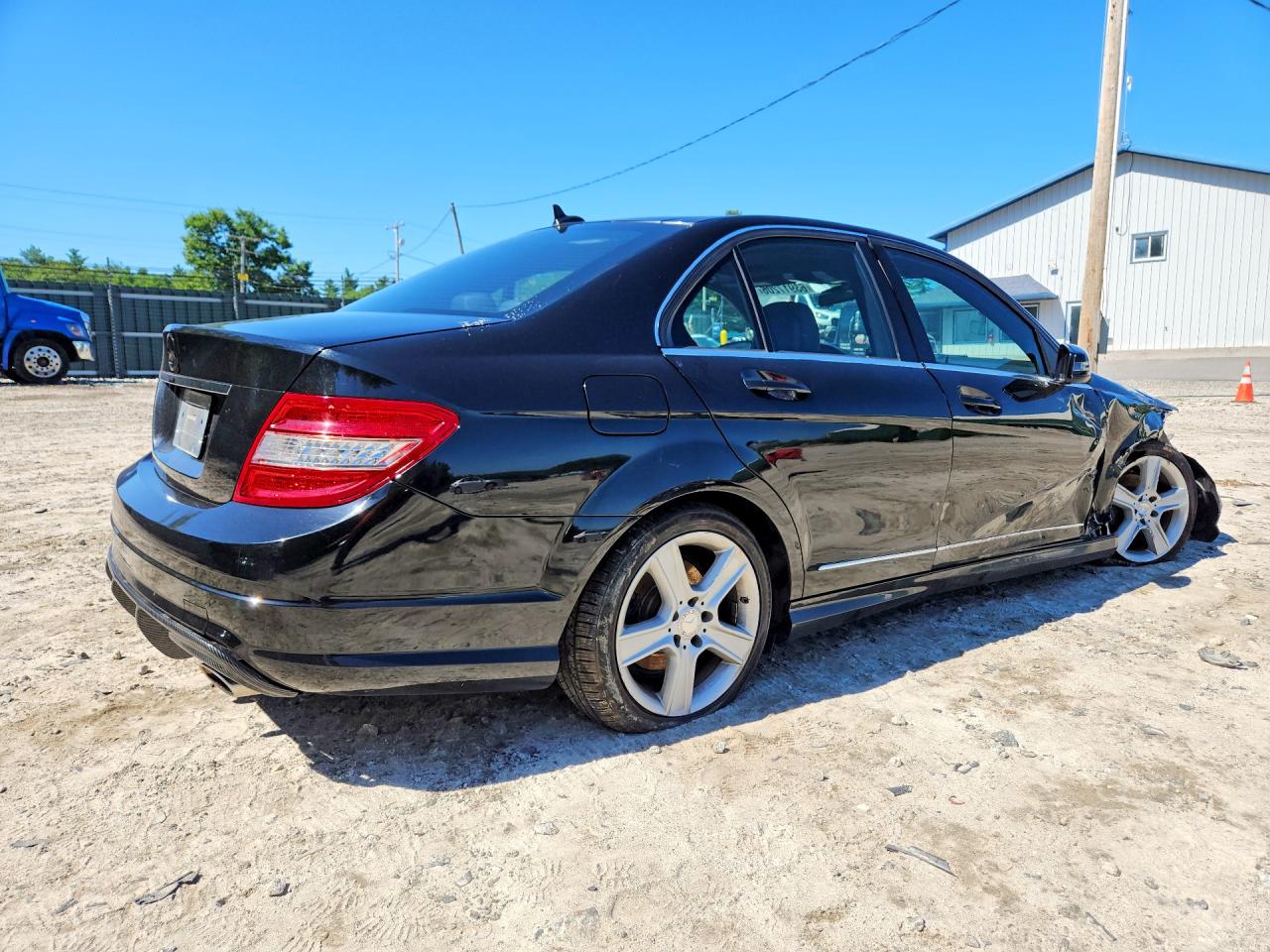 2010 Mercedes-benz C 300 4matic Черный vin: WDDGF8BB9AF413484