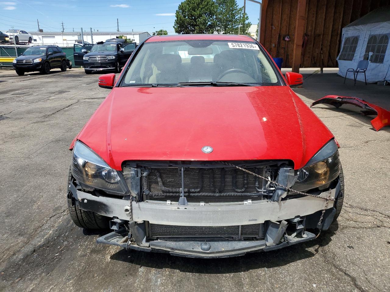 2010 Mercedes-benz C 300 4matic Red vin: WDDGF8BB9AR090701