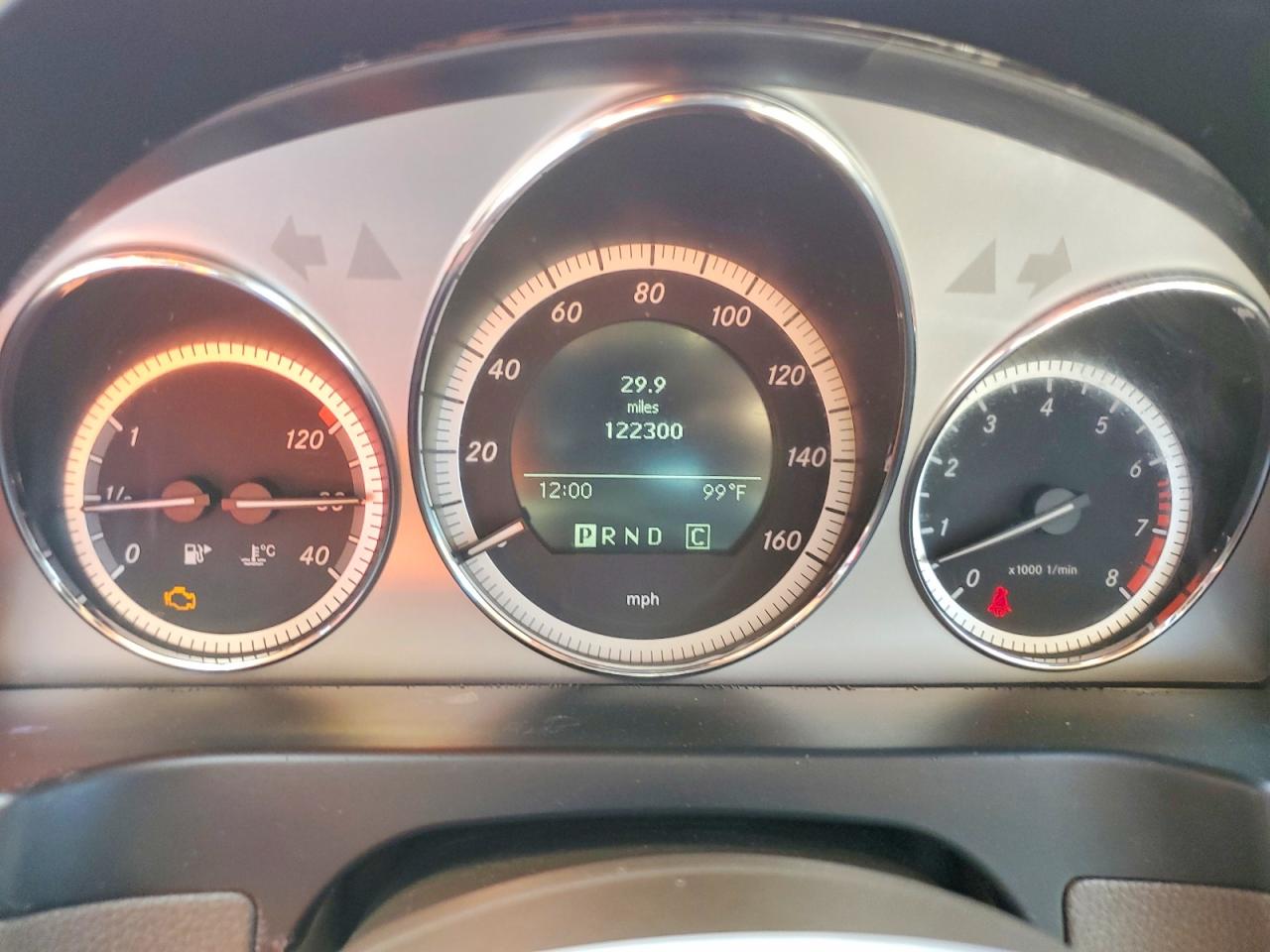 2010 Mercedes-benz C 300 4matic Red vin: WDDGF8BB9AR090701