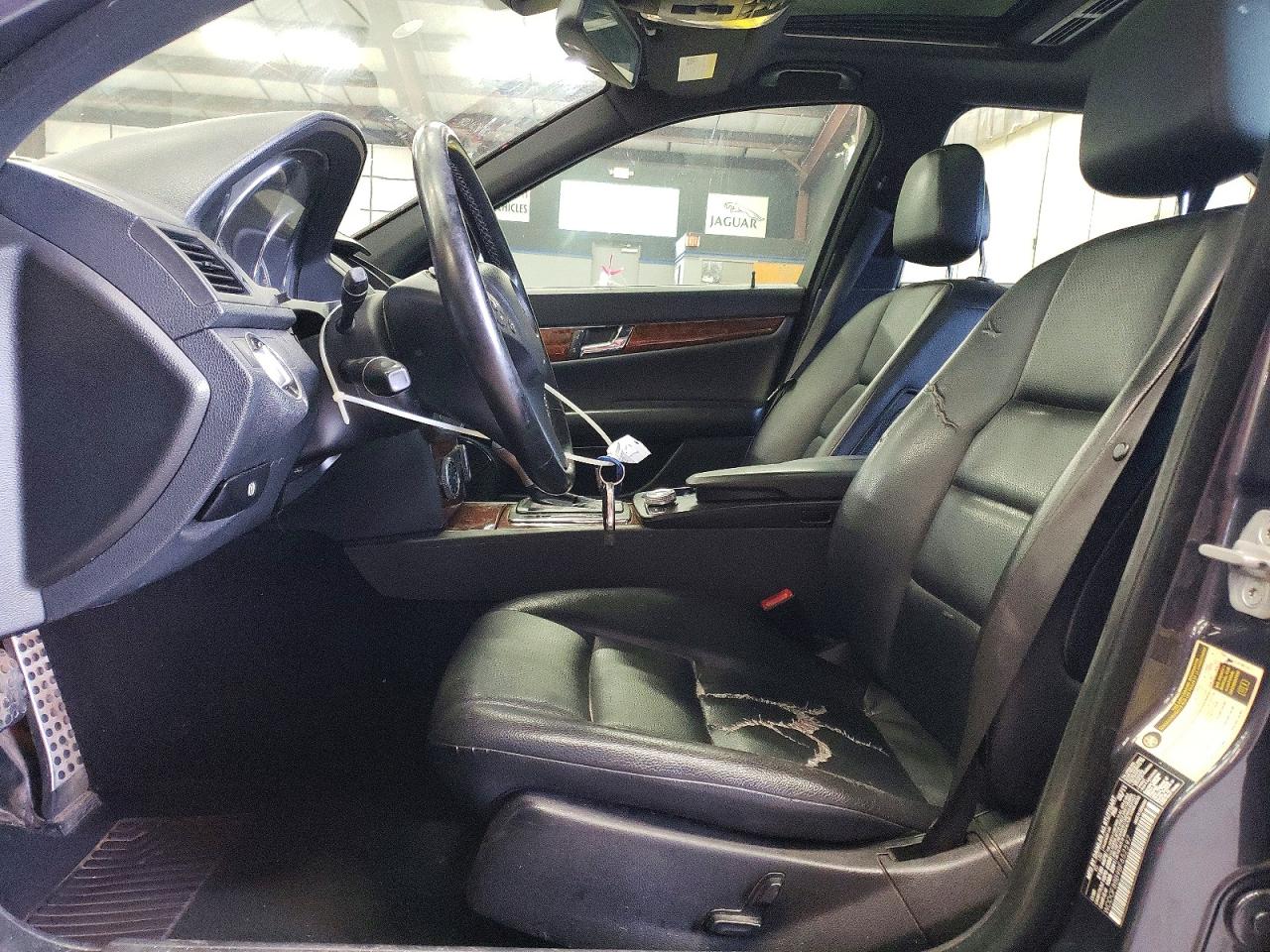 2011 Mercedes-benz C 300 4matic Gray vin: WDDGF8BB9BF652597