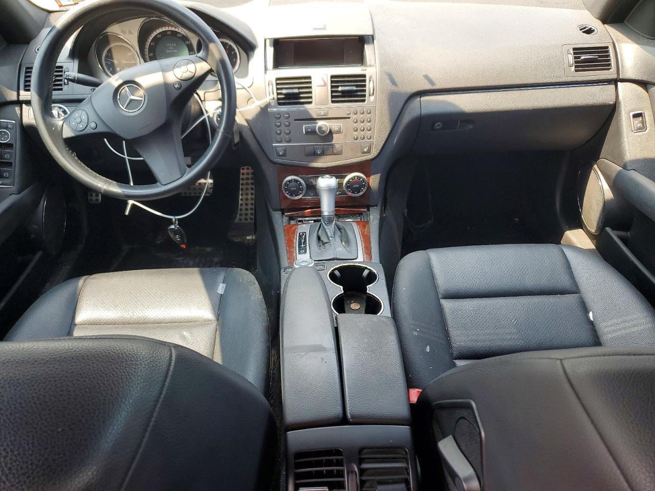 2011 Mercedes-benz C 300 4matic Black vin: WDDGF8BB9BR151840