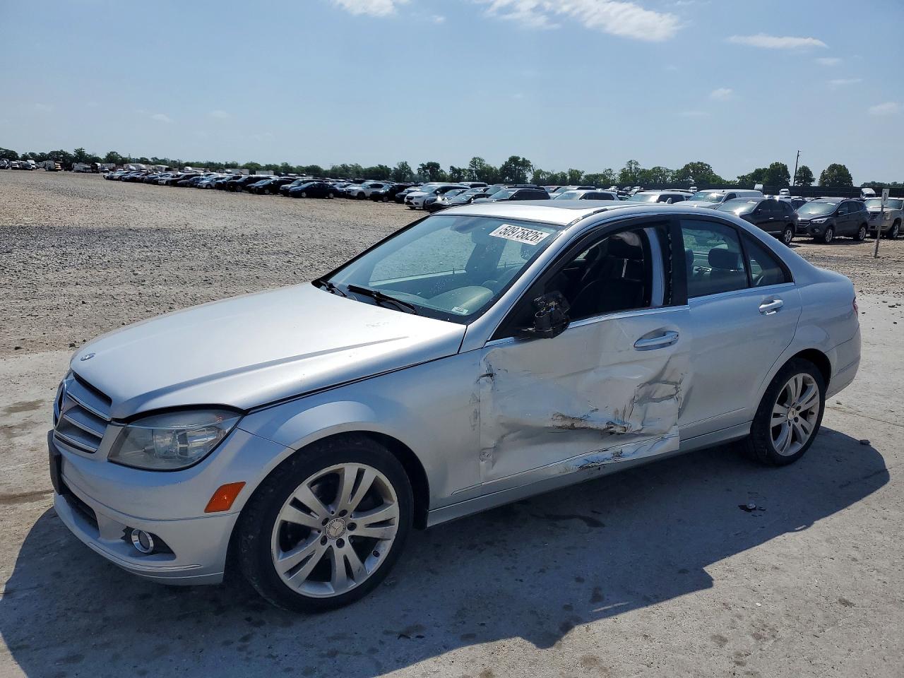 2011 Mercedes-benz C 300 4matic Серебряный vin: WDDGF8BB9BR167732
