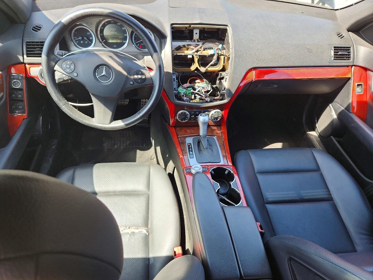 2010 Mercedes-benz C 300 4matic Black vin: WDDGF8BBXAF467375