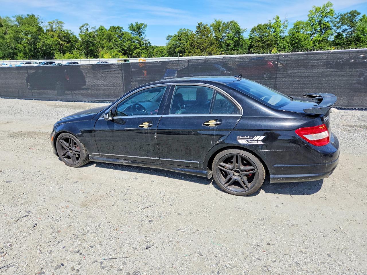 2010 Mercedes-benz C 300 4matic Black vin: WDDGF8BBXAF467375