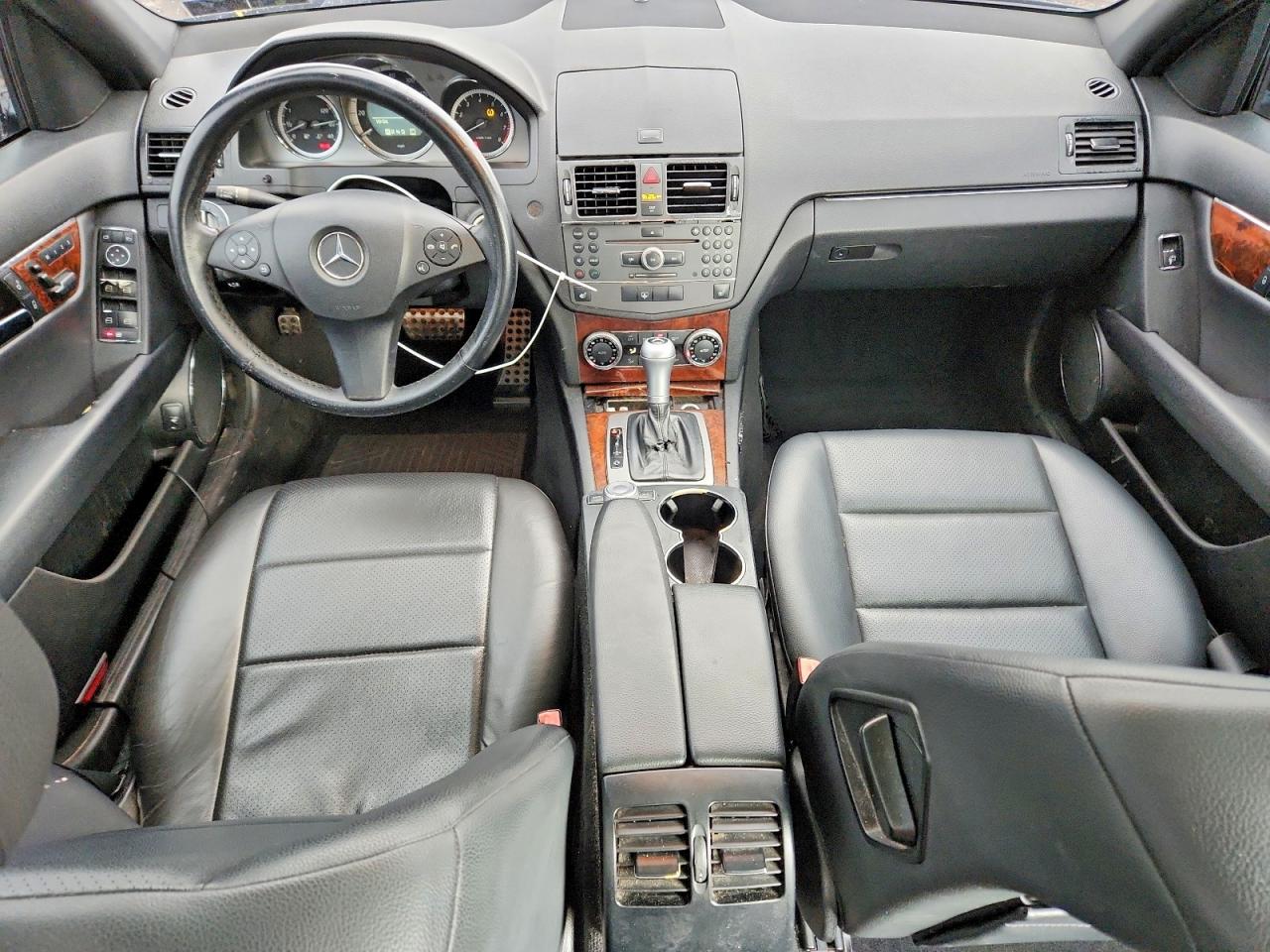 2010 Mercedes-benz C 300 4matic Black vin: WDDGF8BBXAR096426