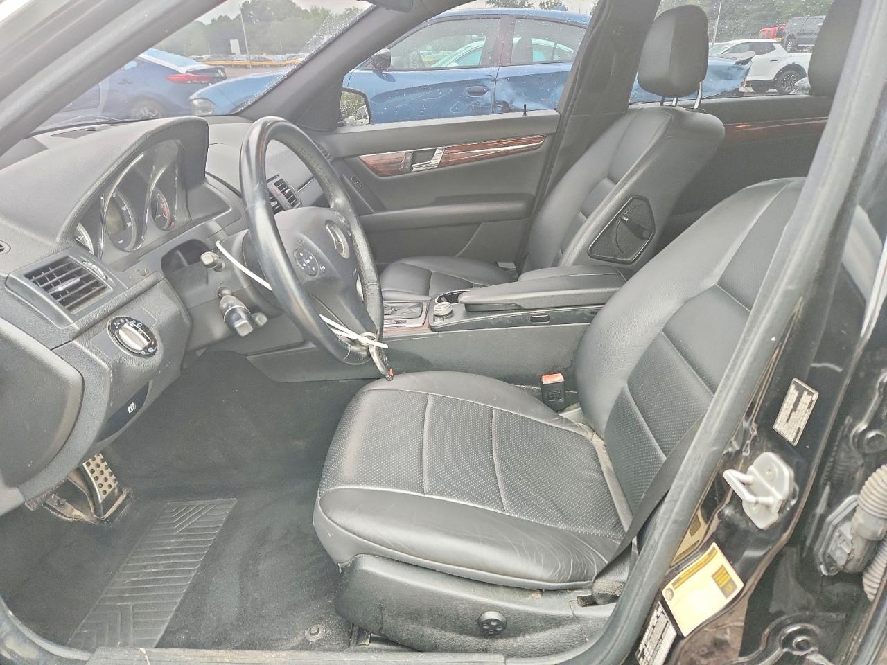 2010 Mercedes-benz C 300 4matic Black vin: WDDGF8BBXAR096426