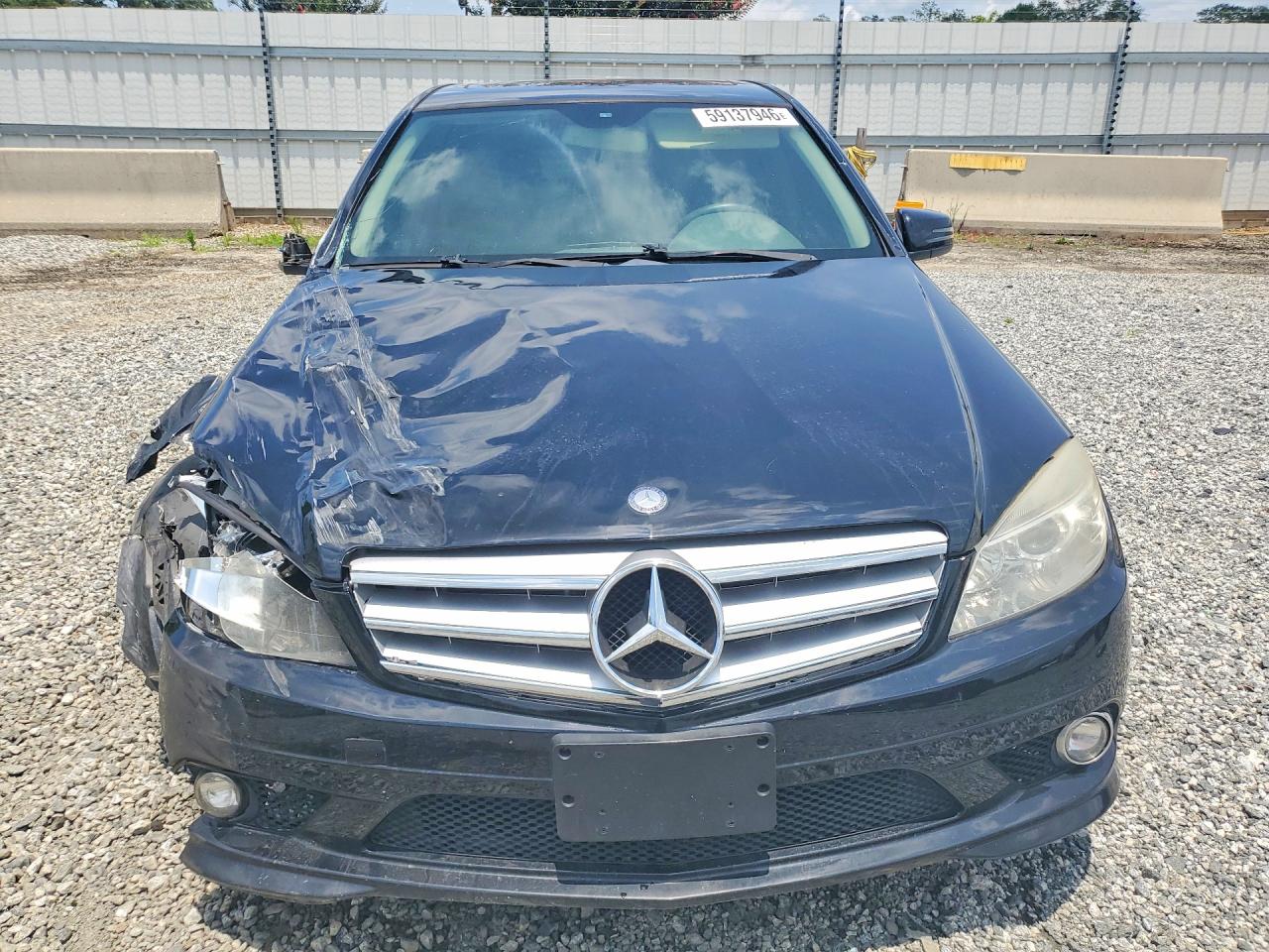 2010 Mercedes-benz C 300 4matic Black vin: WDDGF8BBXAR106775