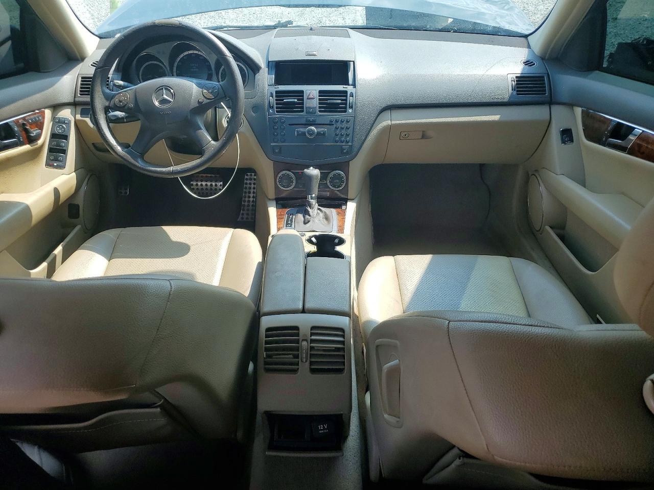 2010 Mercedes-benz C 300 4matic Black vin: WDDGF8BBXAR106775