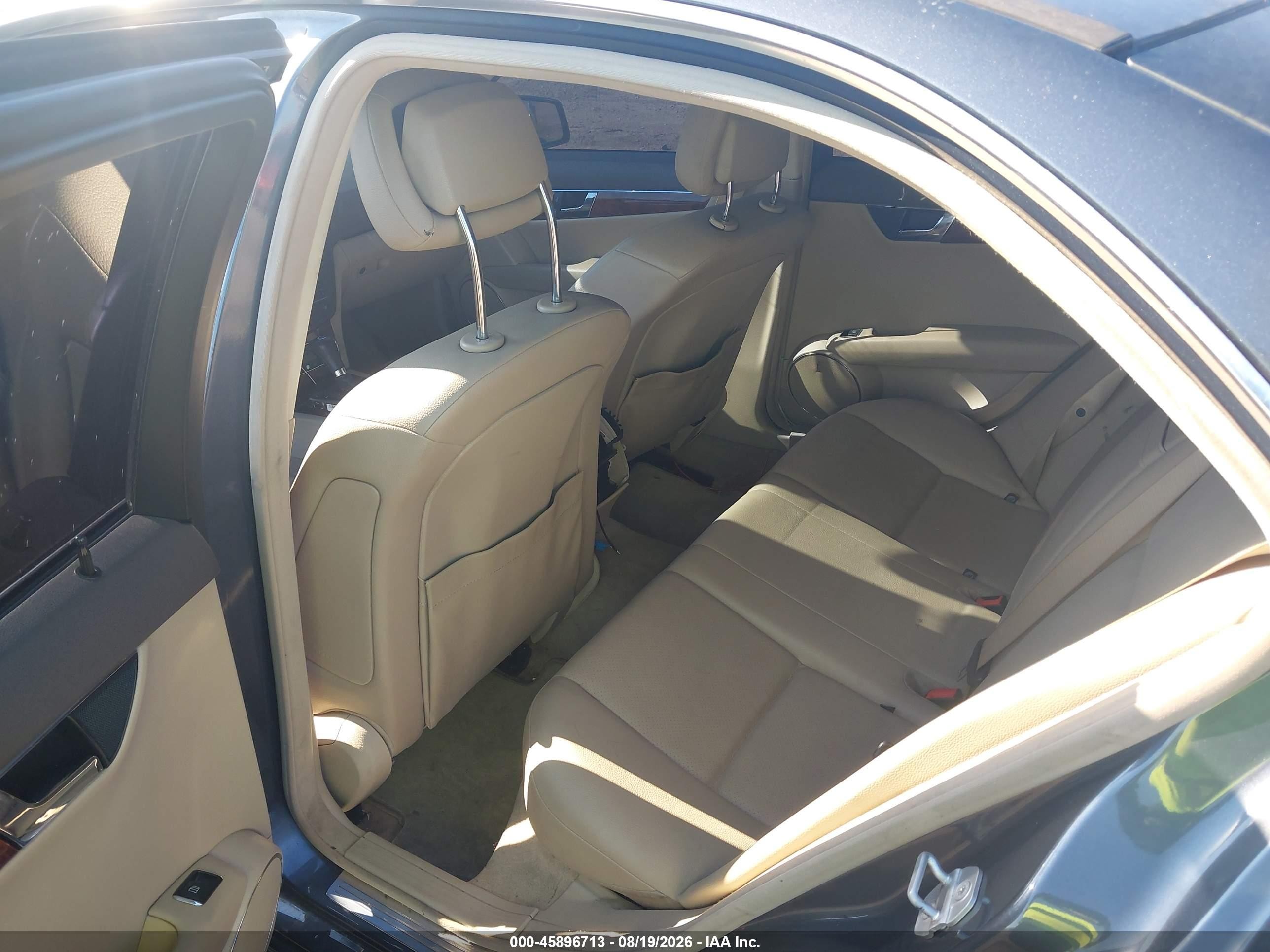 2010 Mercedes-benz C 300 Sport 4matic Black vin: WDDGF8BBXAR130848