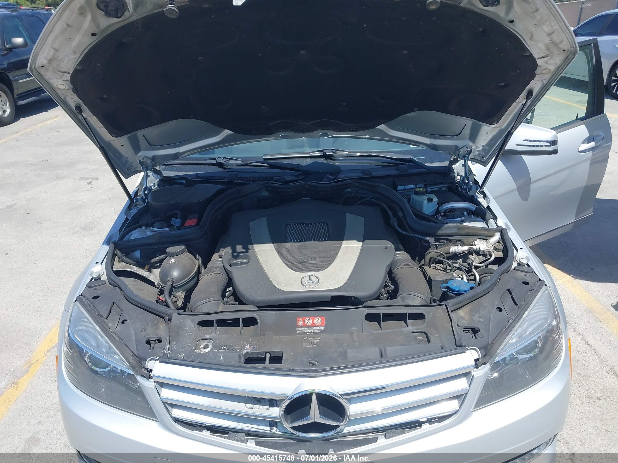 2011 Mercedes-benz C 300 Luxury 4matic/sport 4matic Gray vin: WDDGF8BBXBA506741