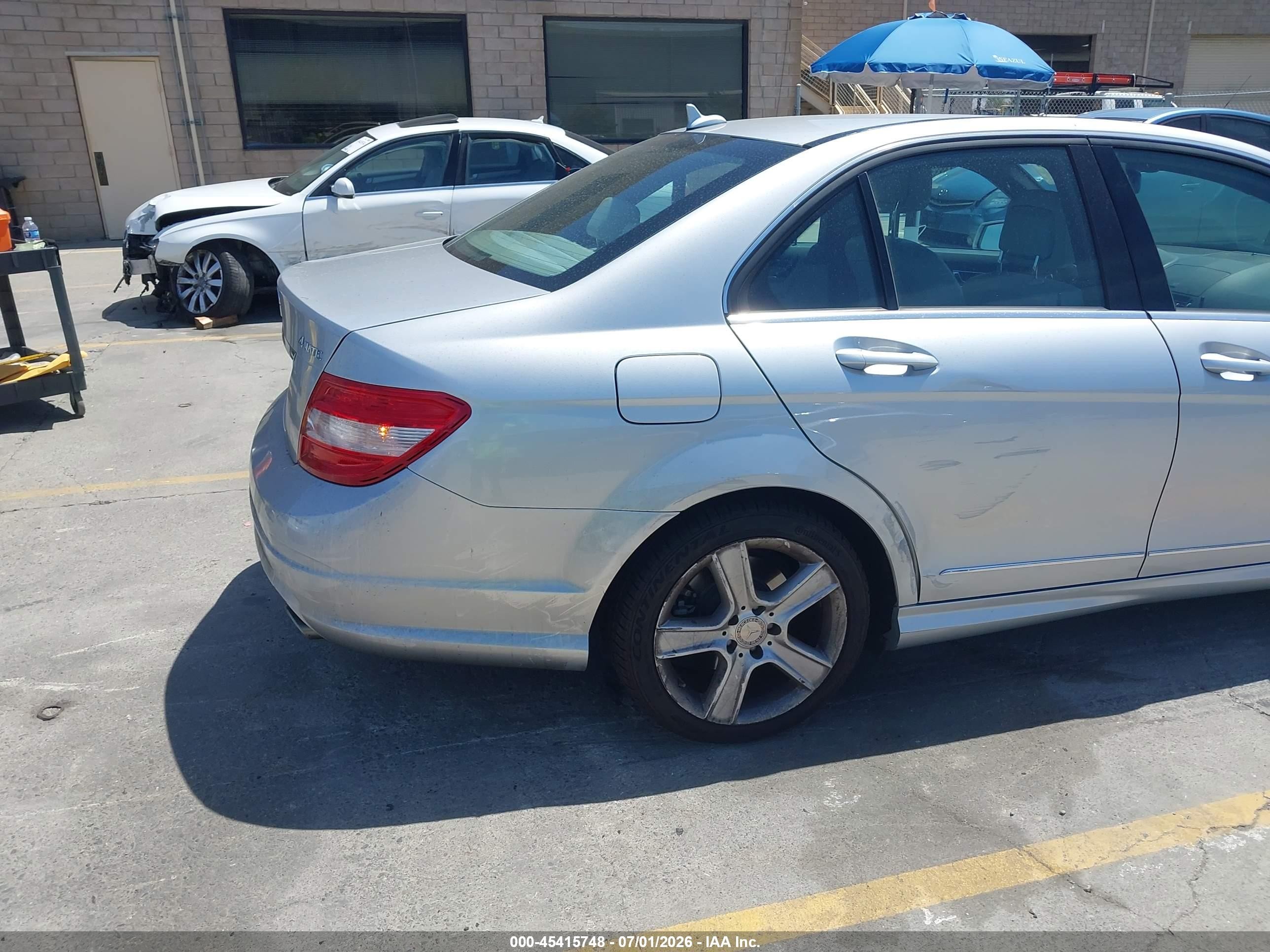 2011 Mercedes-benz C 300 Luxury 4matic/sport 4matic Gray vin: WDDGF8BBXBA506741