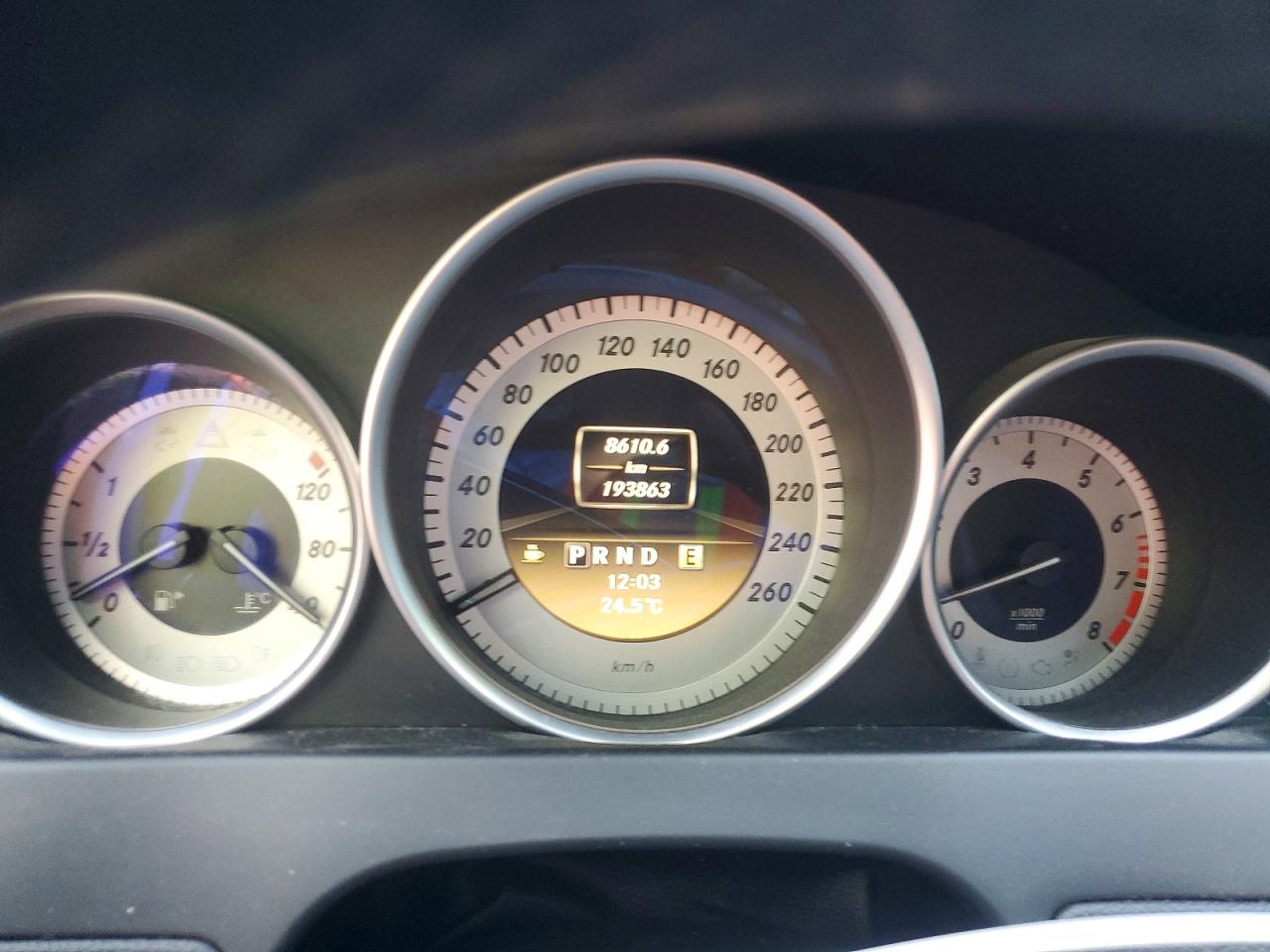 2012 Mercedes-benz C 250 4matic Серый vin: WDDGF8FB0CA709066