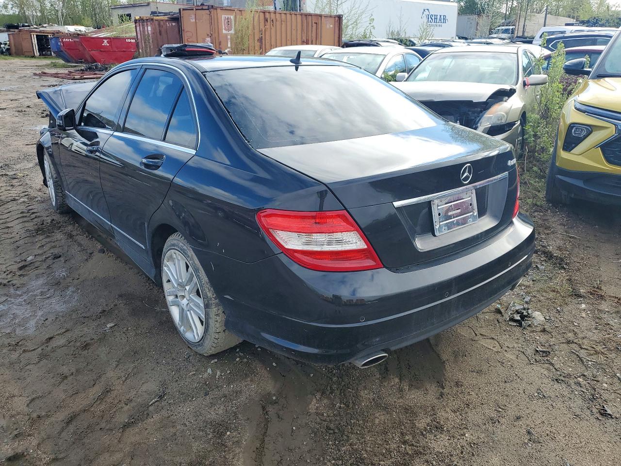 2011 Mercedes-benz C 250 4matic Черный vin: WDDGF8FB4BA516014