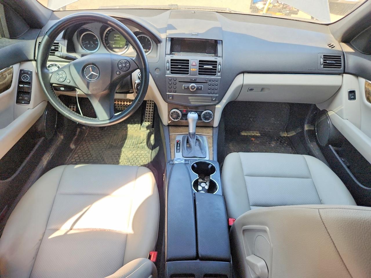 2011 Mercedes-benz C 250 4matic Silver vin: WDDGF8FB4BF548075