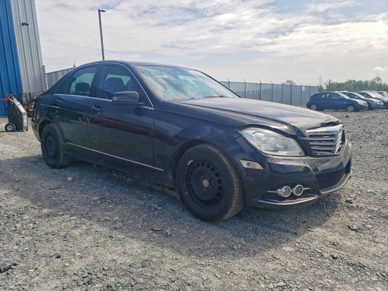 2012 Mercedes-benz Clc 2 Black vin: WDDGF8FB5CA708253