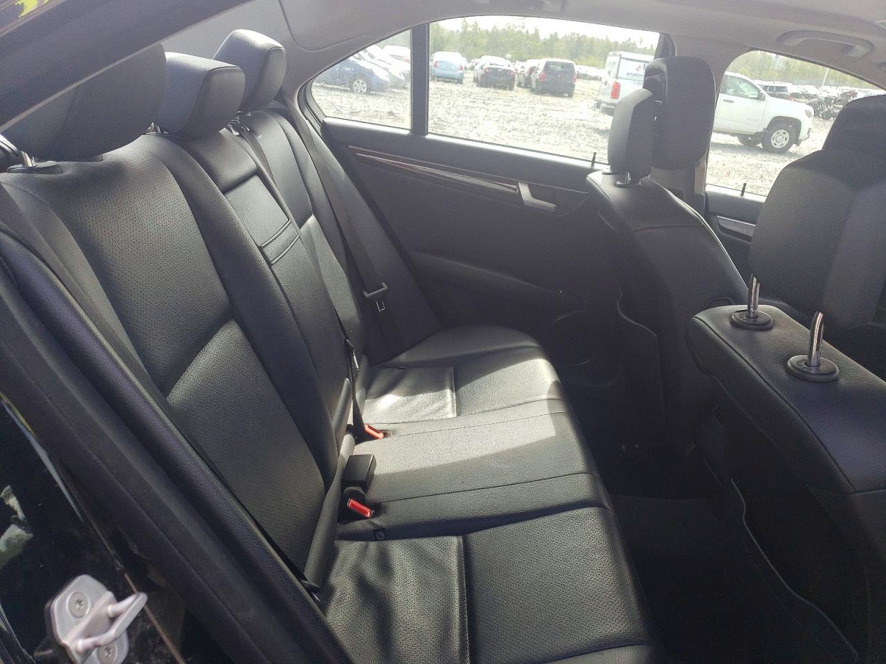 2012 Mercedes-benz Clc 2 Black vin: WDDGF8FB5CA708253