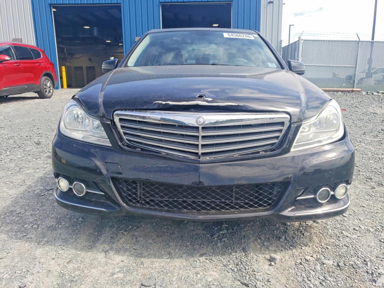 2012 Mercedes-benz Clc 2 Black vin: WDDGF8FB5CA708253