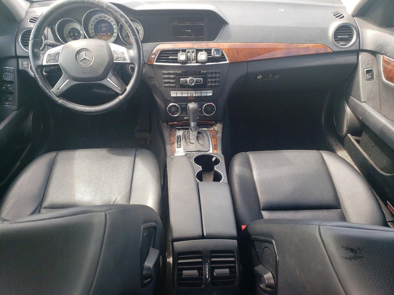 2012 Mercedes-benz Clc 2 Black vin: WDDGF8FB5CA708253