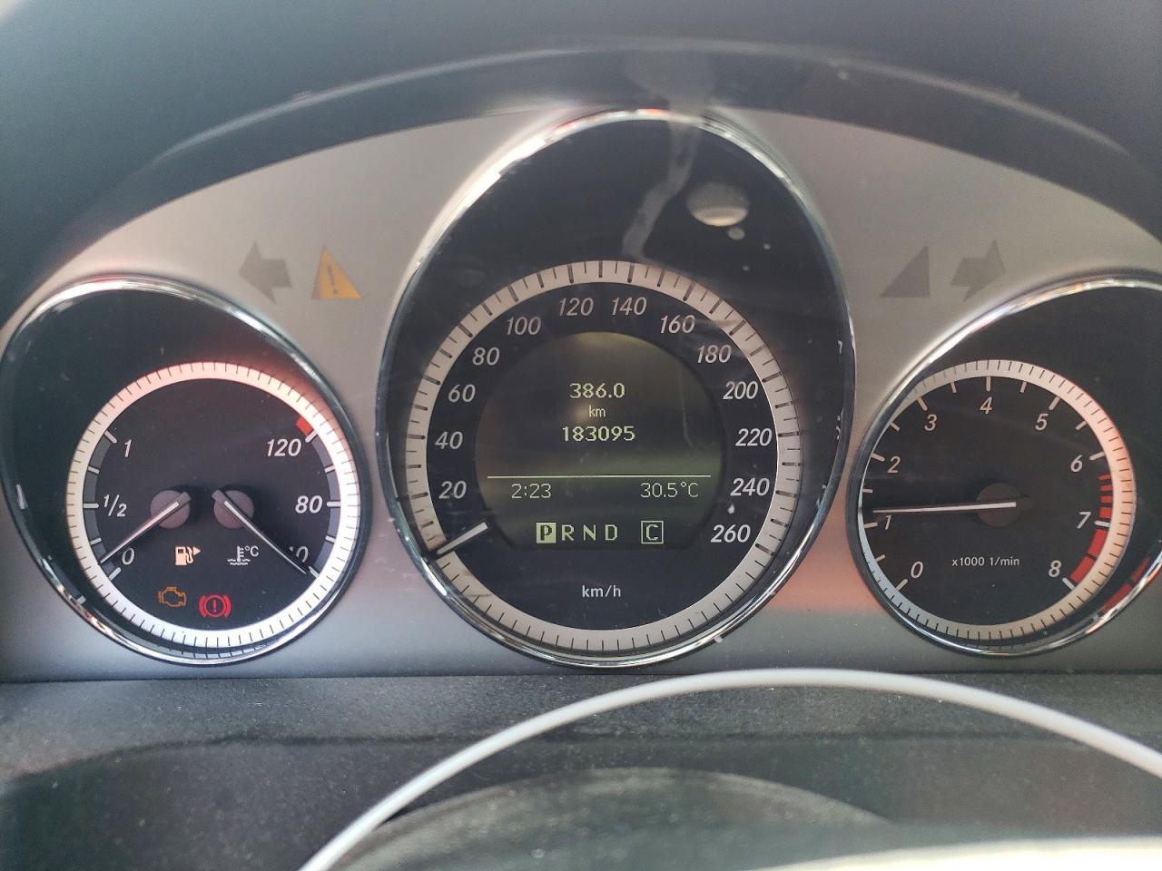 2010 Mercedes-benz C 250 4matic Red vin: WDDGF8FB8AF463822