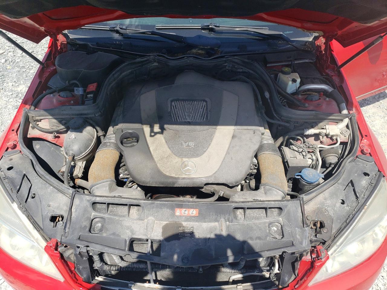 2010 Mercedes-benz C 250 4matic Red vin: WDDGF8FB8AF463822