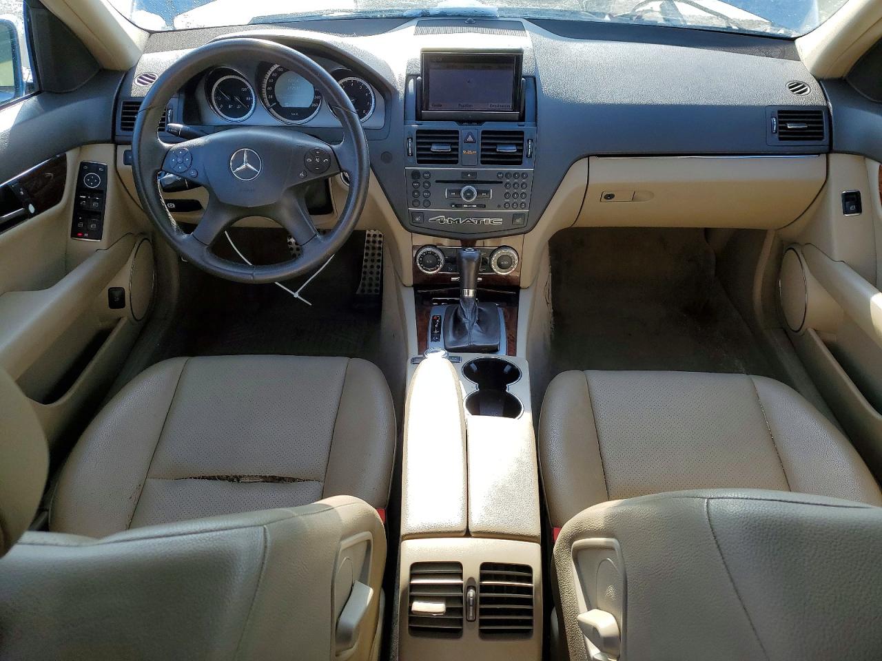 2011 Mercedes-benz C 250 4matic Blue vin: WDDGF8FB8BA502021