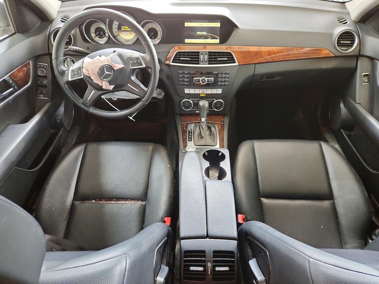 2012 Mercedes-benz C 250 4matic Gray vin: WDDGF8FB8CA597374