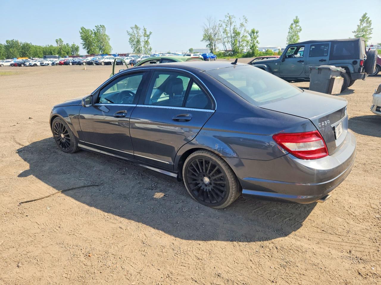 2011 Mercedes-benz C 250 4matic Gray vin: WDDGF8FBXBA496559