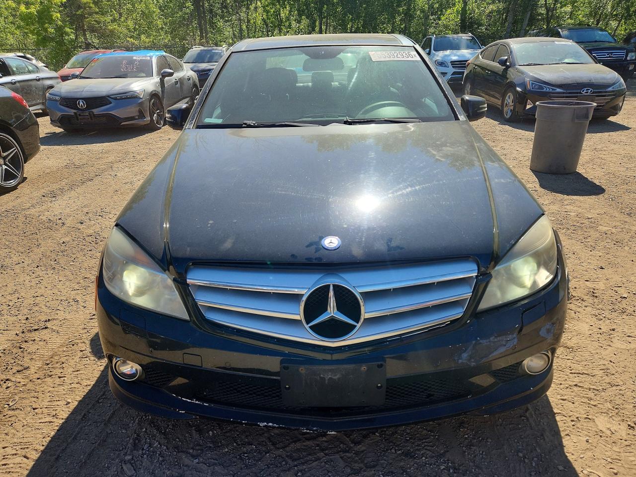 2010 Mercedes-benz C 350 4matic Черный vin: WDDGF8HB3AF507741