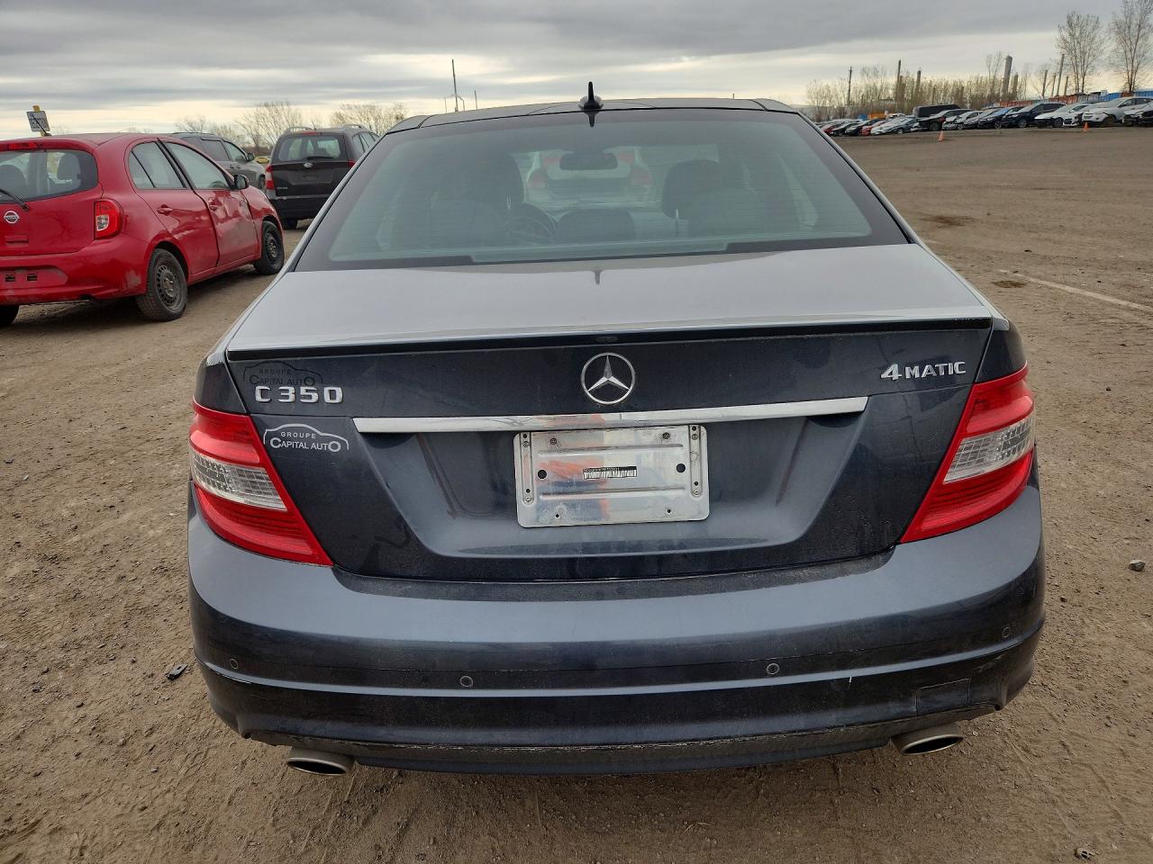 2011 Mercedes-benz C 350 4matic Черный vin: WDDGF8HB7BF552831