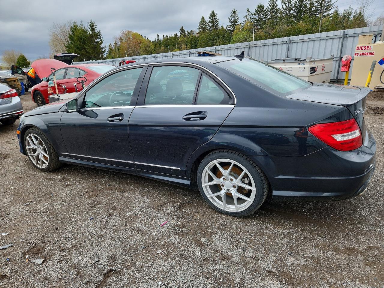 2013 Mercedes-benz 350 Series Black vin: WDDGF8JB3DA795692
