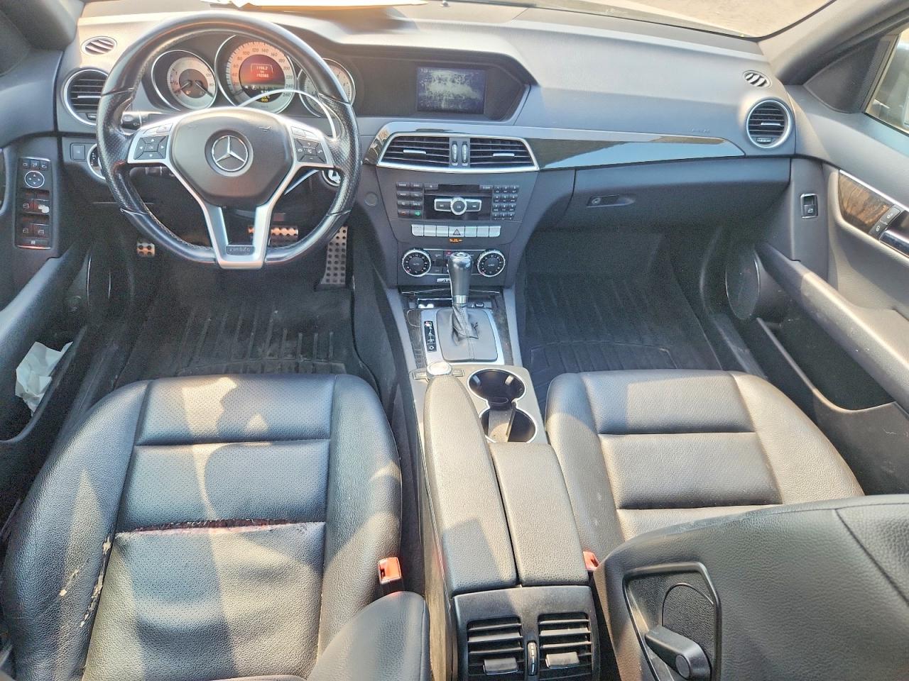2013 Mercedes-benz C 350 4matic Blue vin: WDDGF8JB5DA797802