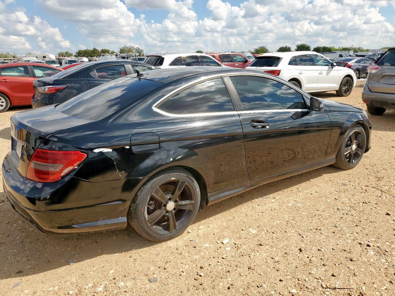 2013 Mercedes-benz C 250 Black vin: WDDGJ4HB0DG011298