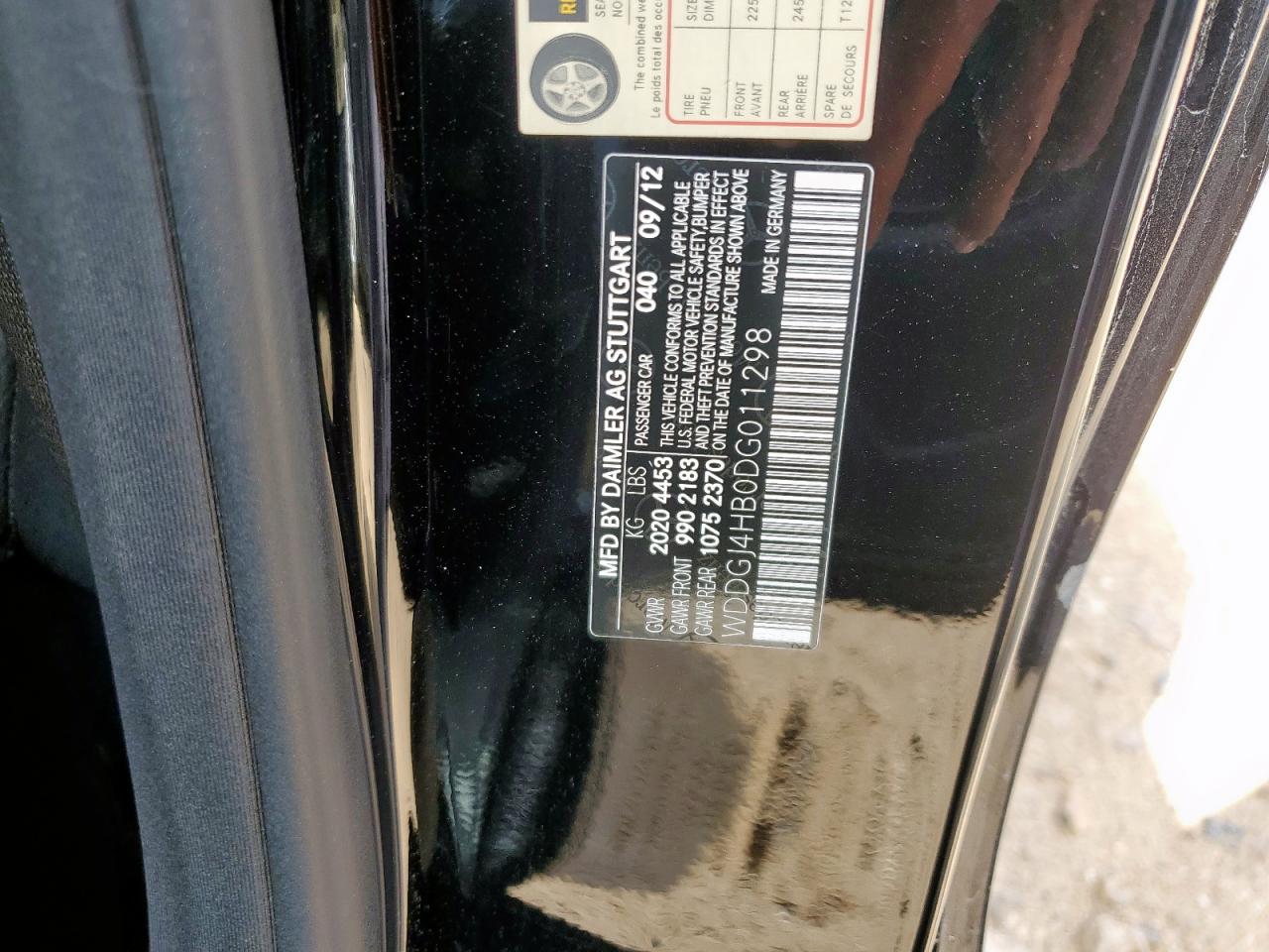 2013 Mercedes-benz C 250 Black vin: WDDGJ4HB0DG011298