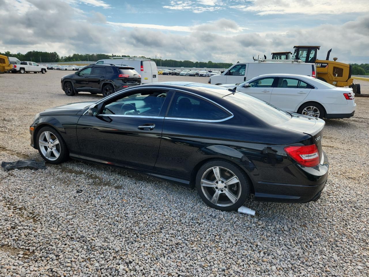 2014 Mercedes-benz C 250 Черный vin: WDDGJ4HB0EG287983