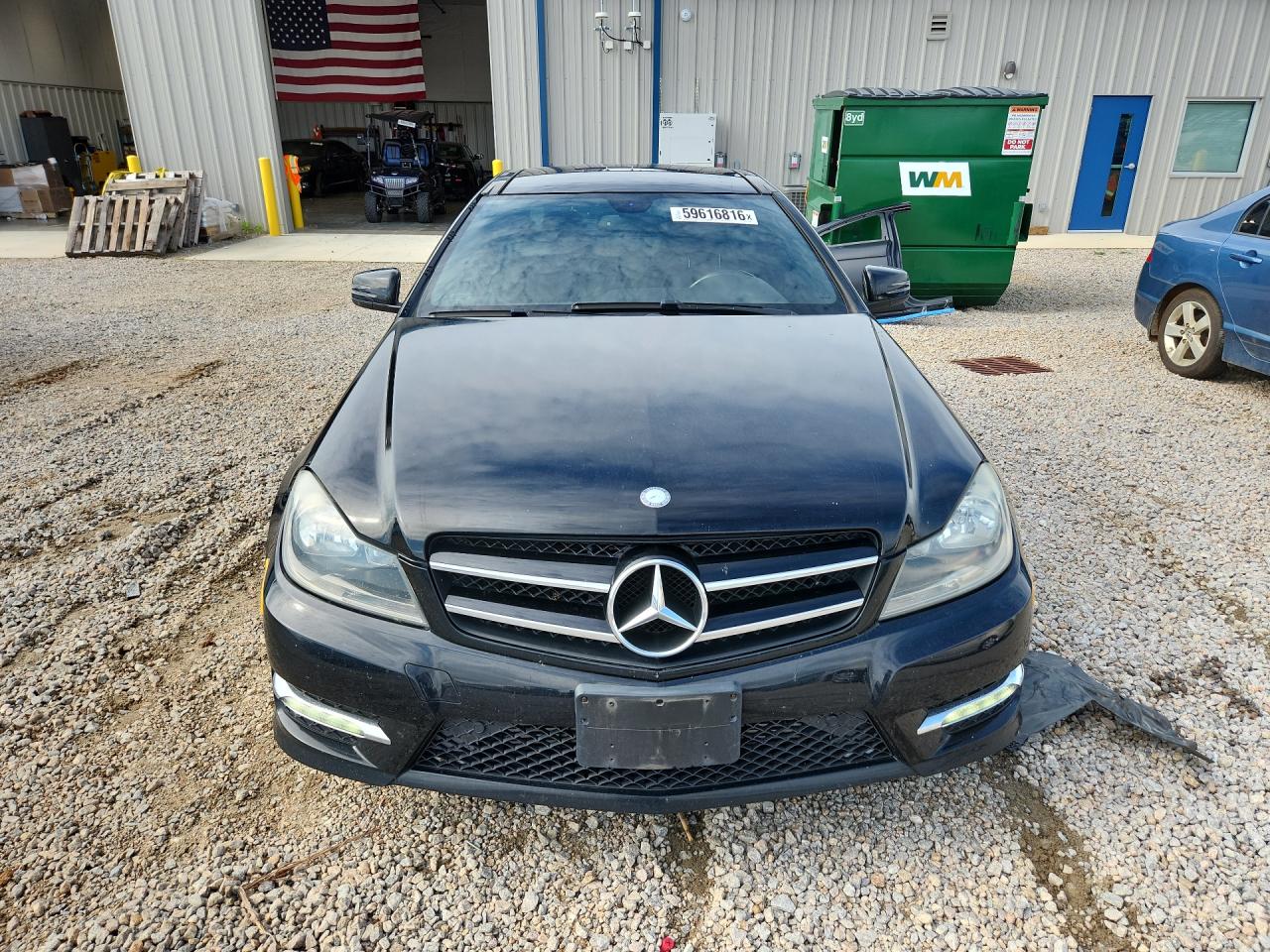 2014 Mercedes-benz C 250 Черный vin: WDDGJ4HB0EG287983