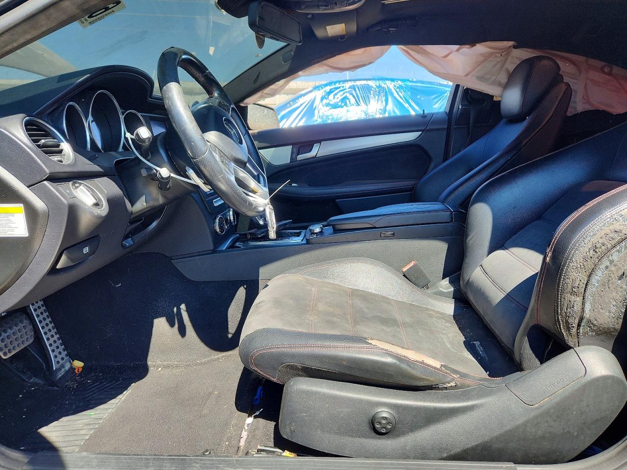 2014 Mercedes-benz C 250 Gray vin: WDDGJ4HB1EG269783