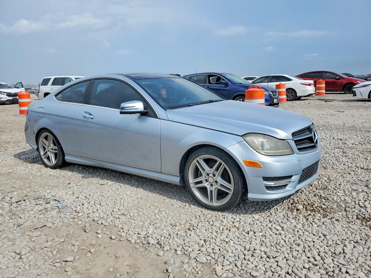 2015 Mercedes-benz C 250 Silver vin: WDDGJ4HB1FG369819