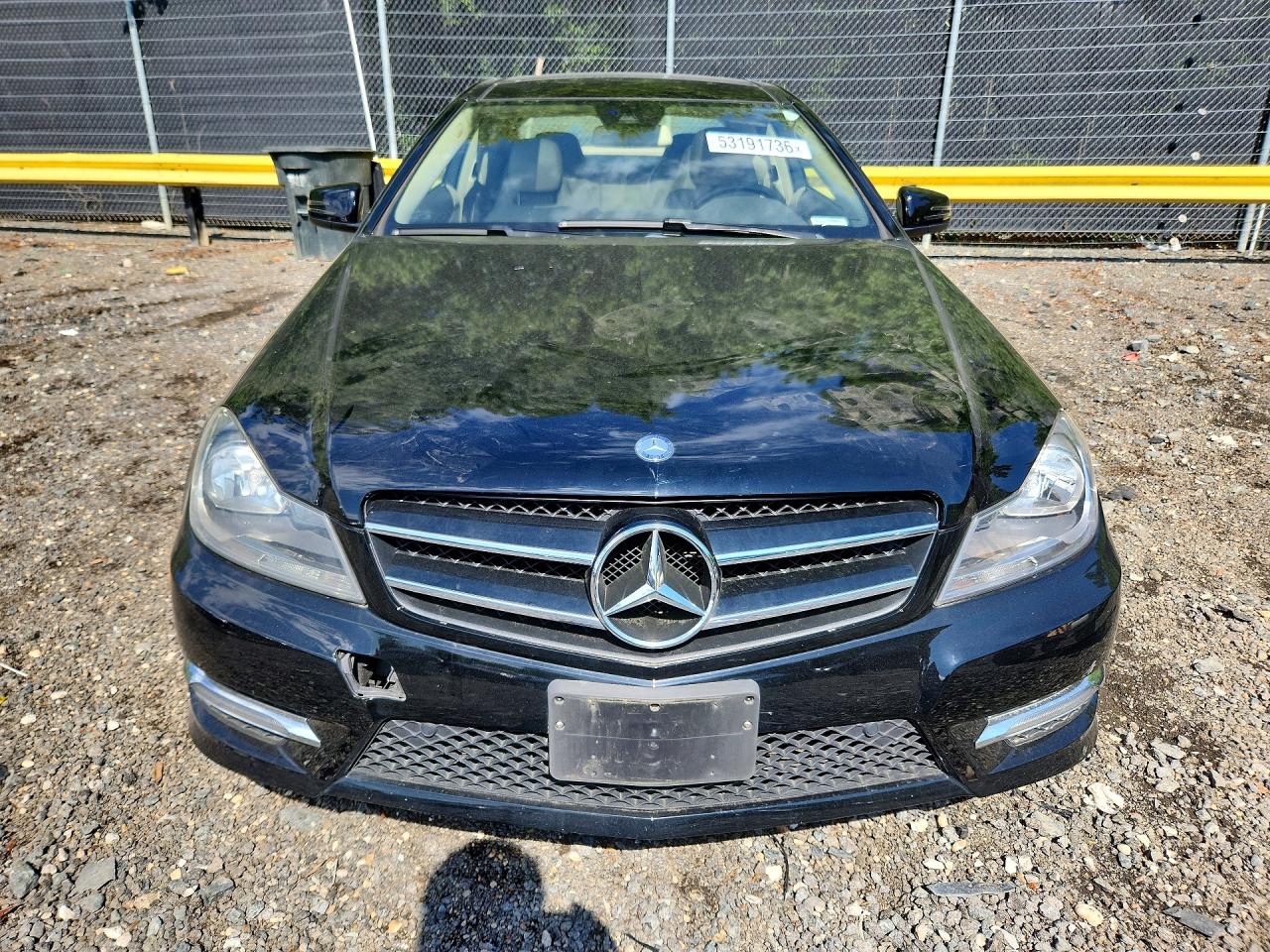 2014 Mercedes-benz C 250 Черный vin: WDDGJ4HB2EG161527