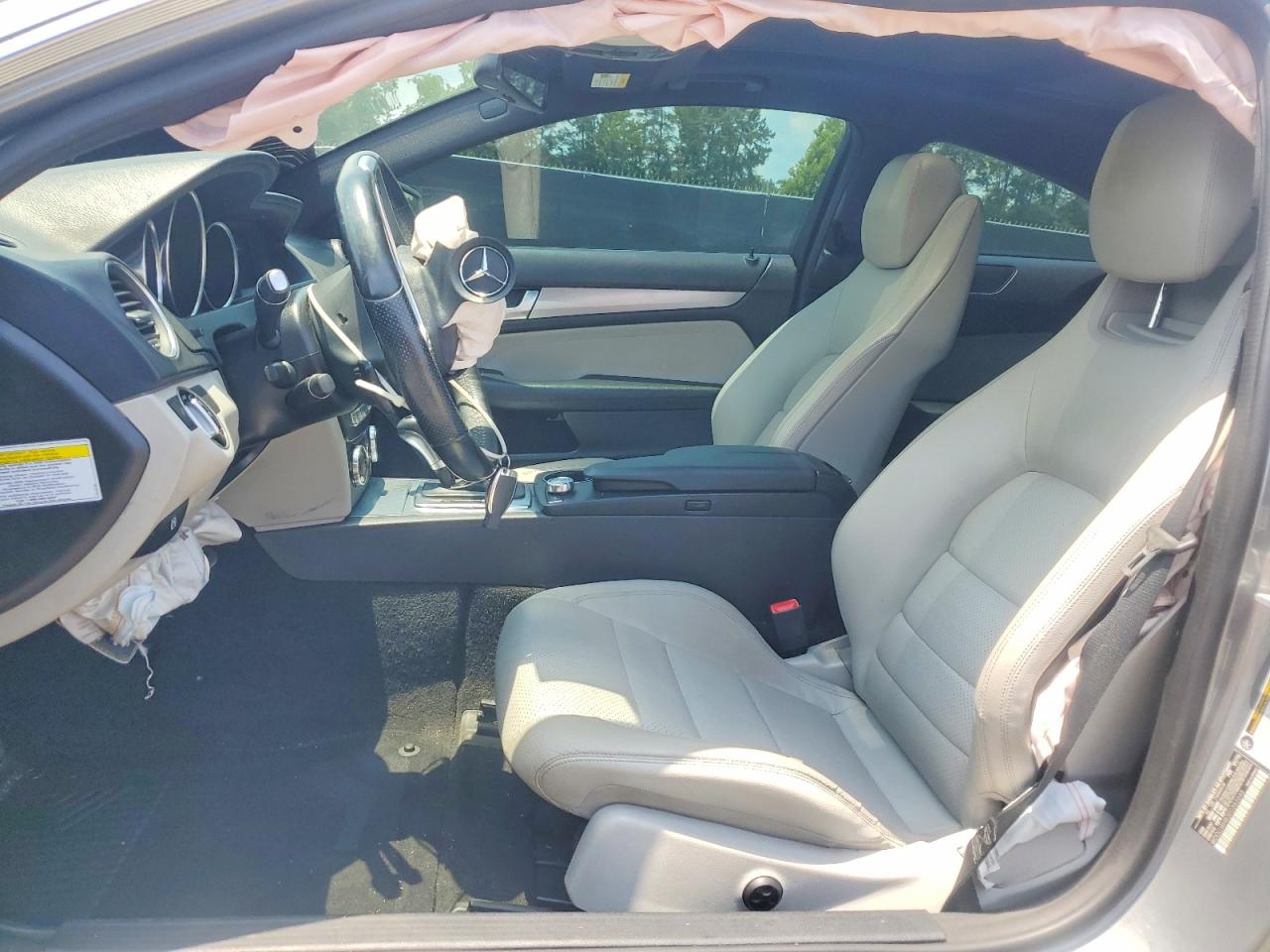 2014 Mercedes-benz C 250 Gray vin: WDDGJ4HB2EG282090